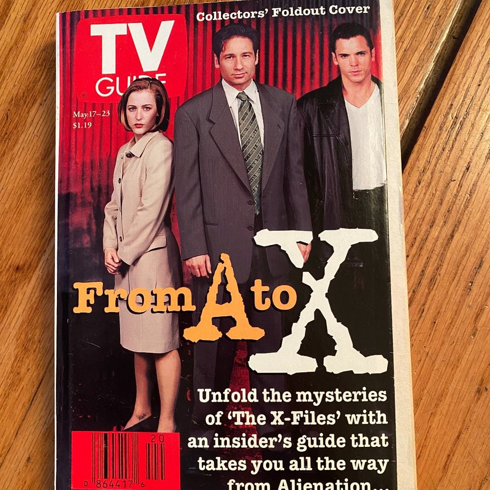 X-Files TV Guide “From A to X” May 17-23, 1997
